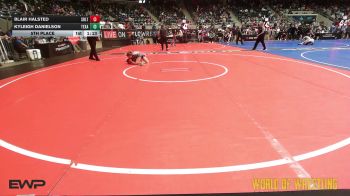 66 lbs 5th Place - Blair Halsted, Sebolt Wrestling Academy vs Kyleigh Danielson, Texas Elite Wrestling Club