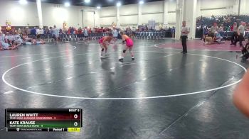 115 lbs Round 2 (8 Team) - Lauren Whitt, Team Iowa Sunshine Smackdown vs Kate Krause, Team Iowa Beach Bums