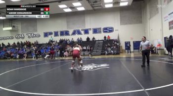 184 lbs Champ. Round 1 - Noah Hargrave, Sacramento City College vs Asher Edwardson, Shasta College