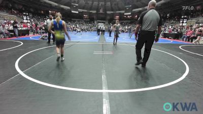 90 lbs Consi Of 8 #2 - Hunter Villines, Weatherford Youth Wrestling vs Jesse Henson, Berryhill Wrestling Club