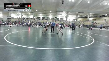 140 lbs Semifinal - Kaylee Matchette, White Buffalo Wrestling Academy vs Alice Gizzi, Williamson Co Wrestling Club