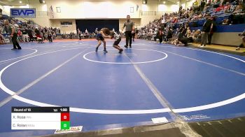 83 lbs Round Of 16 - Xavier Rose, Pin-King All Stars vs Creed Rolan, Mcalester Youth Wrestling