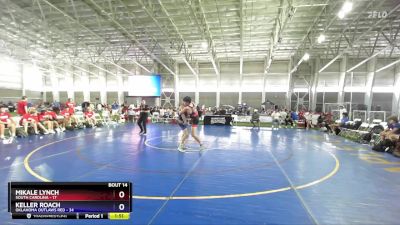 126 lbs Placement Matches (8 Team) - Mikale Lynch, South Carolina vs Keller Roach, Oklahoma Outlaws Red