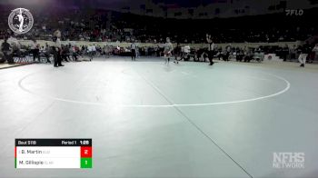 5A-120 lbs Semifinal - Brice Martin, ELGIN vs Mason Gillispie, CLAREMORE