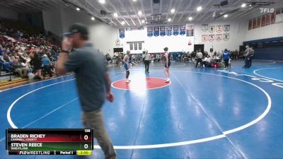 138 lbs Champ. Round 1 - Braden Richey, Campbell County vs Steven Reece, Wheatland