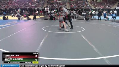5A 98 lbs Quarterfinal - Sawyer Anderson, Highland vs Jared Wallace, Post Falls