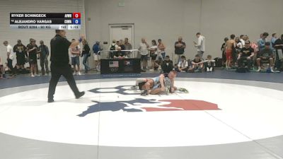 60 kg Champ. Rd Of 128 - Ryker Schingeck, Aviators Wrestling vs Alejandro Vargas, COWA