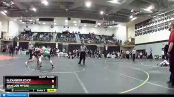 125 lbs Champ. Round 1 - Alexander Edick, Warrior Wrestling Club vs Braeden Myers, Indiana