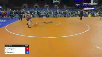 170 lbs Consi Of 4 - Harvey Ludington, New Jersey vs Maximus Hanson, Minnesota