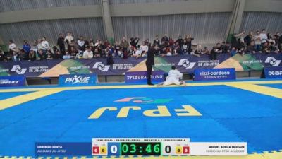 MIGUEL SOUZA MORAES vs LORENZO IONTA 2026 FPJJ Copa Grandes Mestres Etapa 3