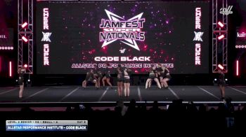 Allstar Performance Institute - Code Black [2026 L4 Senior - D2 - Small - A DAY 2] 2026 JAMfest Cheer Super Nationals