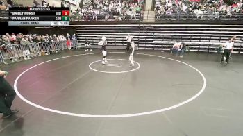 3A 120 lbs Cons. Semi - Bailey Hurst, Grantsville vs Farrah Parker, Carbon