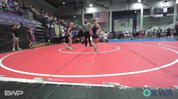 61 lbs Rr Rnd 1 - Oakley Waitkus, Team Tulsa Wrestling Club vs Kaysen Peters, Collinsville Cardinal Youth Wrestling