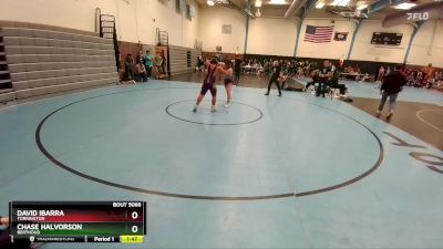 199-202 lbs Round 4 - David Ibarra, Torrington vs Chase Halvorson, Berthoud