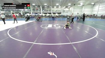 94 lbs Consi Of 8 #2 - Jamari Sanders, St. Johns Prep vs Micah Mcgrath, Smitty's Wrestling Barn