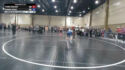 165 lbs Final - Tyree Graham, Gladiator Wrestling vs Miguel Rojas, Spartan RTC @LHP
