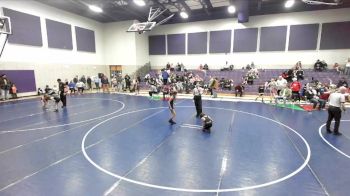 56-60 lbs Round 2 - Clara Gutierrez, Falcon Wrestling Club vs Amelia Dunivant, Wasatch Wrestling Club