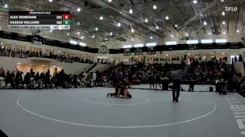 132 lbs Semis & 3rd Wb (16 Team) - Hassan Williams, Eastside Hs vs Alex Nerbonne, St Pius X School