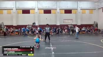 55 lbs Semifinal - Colt Carson, Spartanburg Wrestling Academy vs Gaetano Acerra, West Wateree Wrestling Club