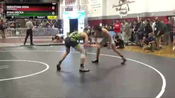 160 lbs Quarterfinal - Sebastian Sosa, Centennial vs Ryan Hrcka, Slam! Nevada