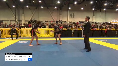 ROBERTO FRANCISCO JIMENEZ vs FRANCISCO DE ASSIS LEMOS LO 2023 World IBJJF Jiu-Jitsu No-Gi Championship