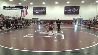 117 lbs Quarterfinal - Farah Mudher, Palomar College vs Simoneta Zickeviciute, Moorpark College