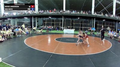 120 lbs Reese Anderson, Kansas vs Iris Reitz, Pennsylvania