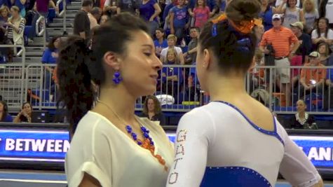 Marissa King Consoles Silvia Colussi-Palaez After Beam Exhibition