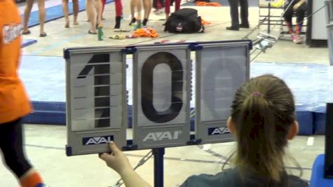 Mackenzie Caquatto's Reaction to her ALMOST 10.0