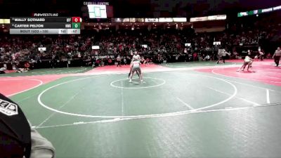 180 lbs Cons. Round 4 - Carter Pelton, NWK2 vs Wally Sothard, GFF3