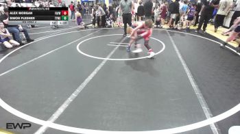 67 lbs Rr Rnd 2 - Alex Morgan, Fort Gibson Youth Wrestling vs Simon Flesner, Team Tulsa Wrestling Club