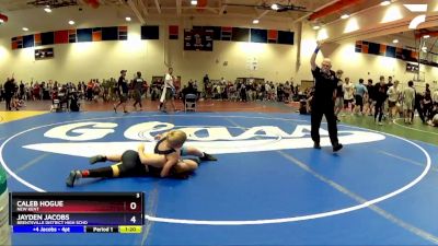 98 lbs Round 1 - Jayden Jacobs, Brentsville District High Scho vs Caleb Hogue, New Kent