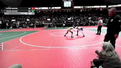 96 lbs Quarterfinal - Shane McKee, BUC2 vs Caleb Roppel, BKV1