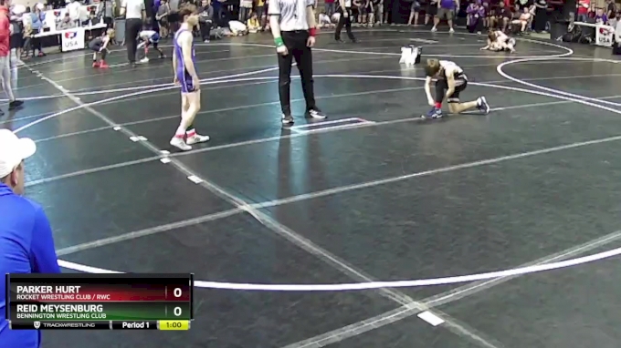 85 lbs Cons. Round 2 - Parker Hurt, Rocket Wrestling Club / RWC vs Reid ...