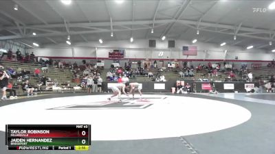 141 lbs Cons. Round 2 - Jaiden Hernandez, Bridgeport vs Taylor Robinson, Millersville