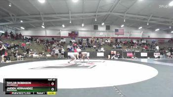 141 lbs Cons. Round 2 - Jaiden Hernandez, Bridgeport vs Taylor Robinson, Millersville