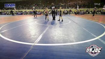 55 lbs Round Of 16 - Christian Schwahn, Chandler Takedown Club vs Rhett Villines, Weatherford Youth Wrestling