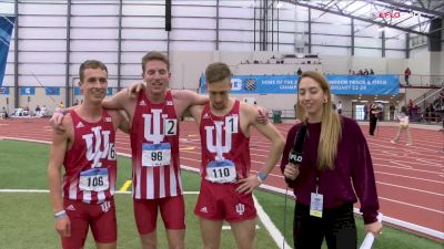 Kyle Mau, Josephy Murphy and Teddy Browning On Indiana Sweep In The Mile