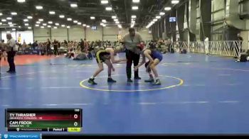 130 lbs Round 4 (6 Team) - Ty Thrasher, Oklahoma Tornados vs Cam Frook, Ranger WC