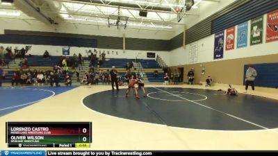 77 lbs 1st Place Match - Oliver Wilson, Spokane Wrestling vs Lorenzo Castro, Moses Lake Wrestling Club