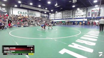 110 lbs Semifinal - Isabel Moore, Great Oak vs Nalani Mora, Vista Murrieta