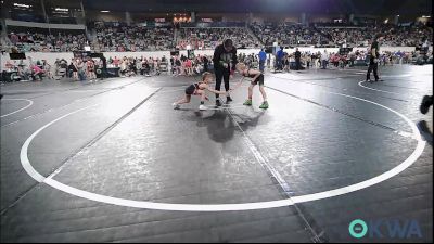46 lbs Round Of 16 - Koen Goodin, Cowboy Wrestling Club vs Beryck Durham, Kiefer Youth Wrestling Club