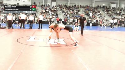 126 lbs Quarterfinal - Marco Futia, NY vs Gianni Bottone, SC