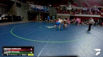 185 lbs Round 1 (8 Team) - Miranda Garbalena, Dumas vs Luzcero Escalera, Gunter