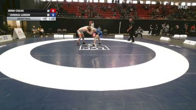 74 kg Semifinal - Jerin Coles, London-Western WC vs Joshua Lundin, Edmonton WC