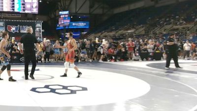 138 lbs Cons. Sub-rd Of 32 - Cael Humphrey, California vs Cael Puderbaugh, Kansas