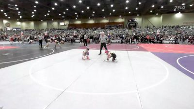 74 lbs Rr Rnd 4 - Aleyannah Stamper, Small Town Grims vs Whitnee Stanhope, USA Gold