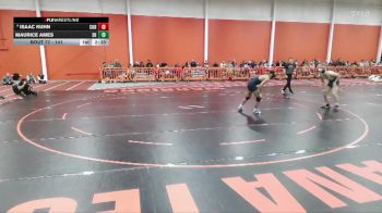 141 lbs Cons. Round 3 - Isaac Kuhn, Cornerstone vs Maurice Ames, Siena Heights University