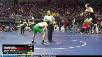 2 lbs Semifinal - Nicholas Fox, Osage vs Allen Catour, Assumption, Davenport