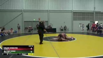 200 lbs Placement Matches (8 Team) - Chloe Hoselton, Illinois vs Blythe Cayko, Colorado